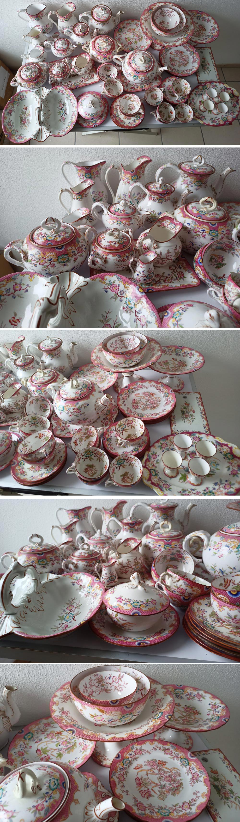 Porcelaine minton 216 Sarreguemines